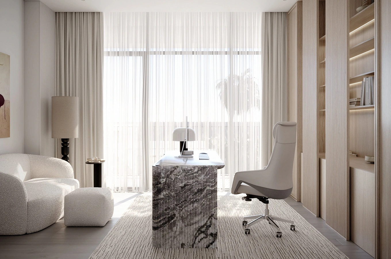 Дизайн-проект интерьера виллы в АБУ ДАБИ 750 кв. м